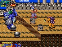 une photo d'Ã©cran de Tecmo Knight sur Arcade